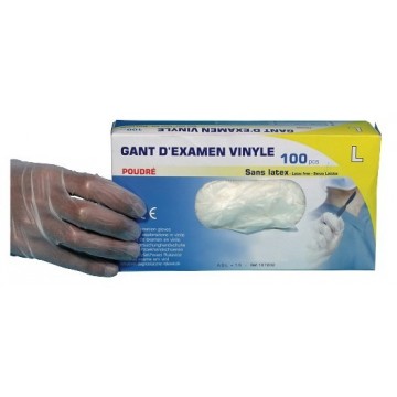 GANTS VINYL BOITE DE 100