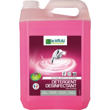 LE VRAI DETERGENT DESINFECTANT SANITAIRES PAE 5L