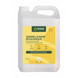 LE VRAI VAISSELLE MAIN ECOLOGIQUE 5L