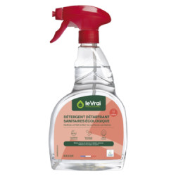 LE VRAI DETERGENT DETARTRANT SANITAIRES ECOLOGIQUE 750ML (ecolabel)