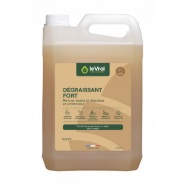 LE VRAI DEGRAISSANT FORT 5L (murs et sols industriels et alimentaires)