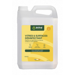 LE VRAI VITRES ET SURFACES DESINFECTANT 5L