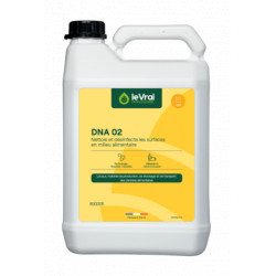 LE VRAI DNA 02 NETTOYANT DESINFECTANT ALIMENTAIRE 5L