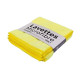 LAVETTE MICROFIBRE JAUNE ECO 32 X 36 CM LOT DE 5