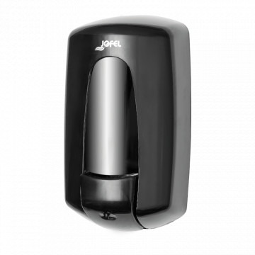 DISTRIBUTEUR DE SAVON ABS NOIR BRILLANT 1L