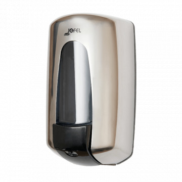 DISTRIBUTEUR DE SAVON ACIER INOX BRILLANT 1L