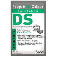 DOSES DETERGENT ODORANT 250 X15ML