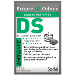 DOSES DETERGENT SURODORANT AMBIANCE250 X15ML
