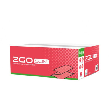 ESSUIE MAINS BLANC PLIES 2 PLIS EN Z 20.5 X 24 CM GAUFREE ECOLABEL X 3750