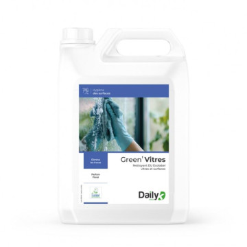 GREEN VITRES 5L NETTOYANT VITRE ECOLABEL